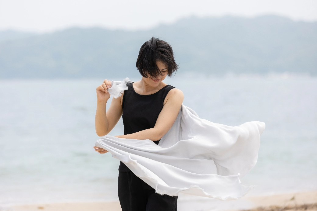 SOIE CÉLESTE のシルクちりめん